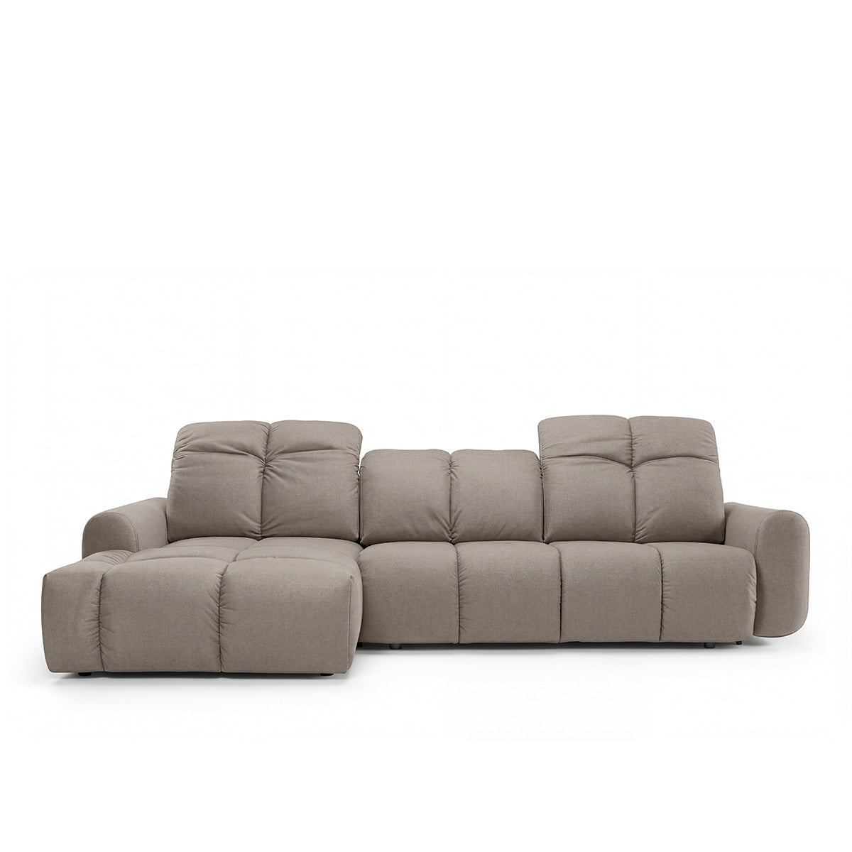 Canapé d'angle convertible - 4 places - Tissu - ANACAPRI