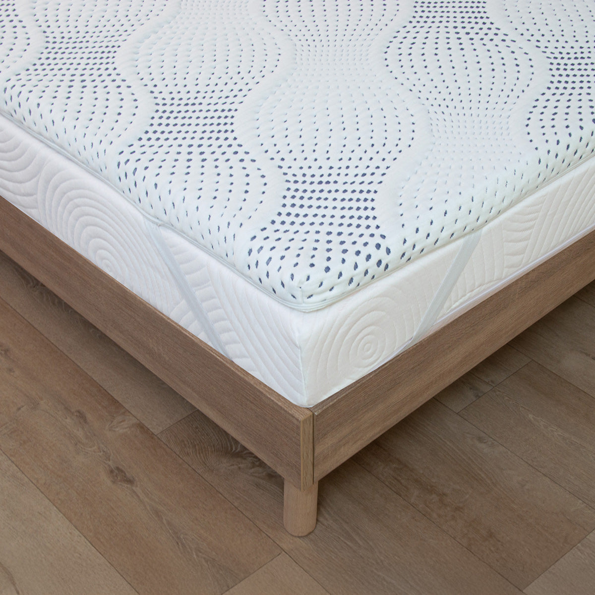 Surmatelas Mémoire de forme et Gel fraîcheur 5 cm VISCO TOUCH