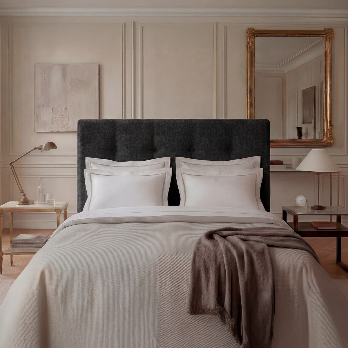 Tête de lit Capitonnée Tissu SISAL