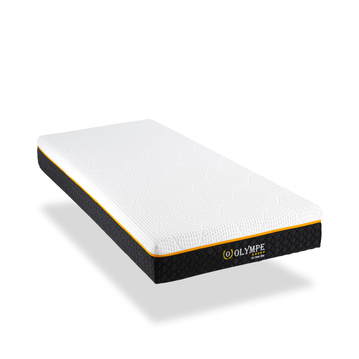 Ensemble Matelas Mémoire de forme Olympe avec Sommier