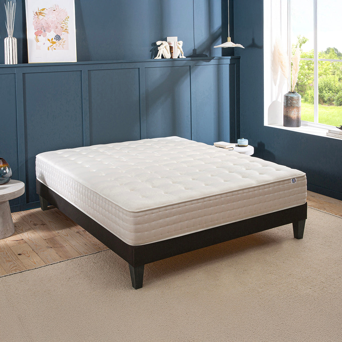 Ensemble Matelas Mémoire de forme CHÂTELET avec sommier