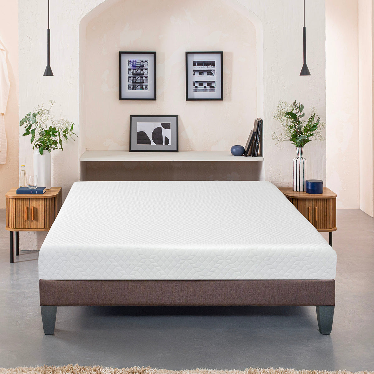 Ensemble Matelas Mémoire de forme ABSOLU avec sommier