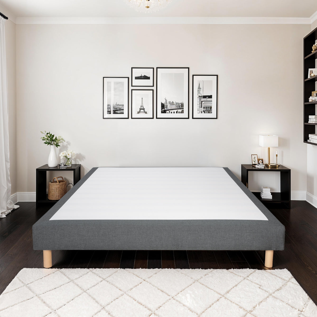 Sommier Tapissier Tissu SISAL