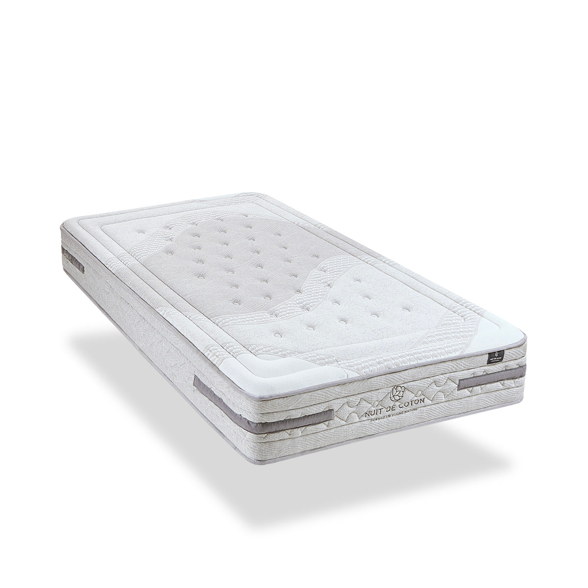 Prêt-à-dormir SÉRÉNADE avec Sommier, Couette, Oreillers et Protège-matelas