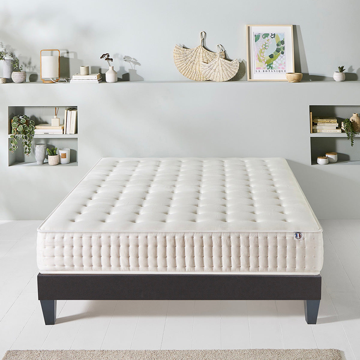 Ensemble Matelas Mémoire de forme APOLLON avec sommier
