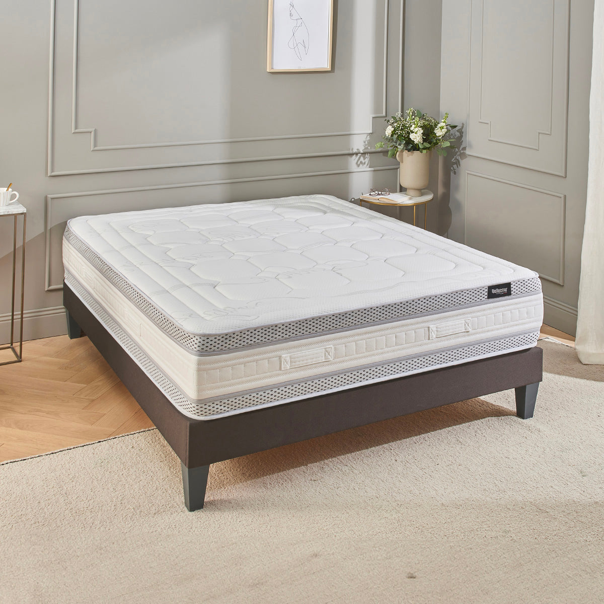 Matelas Ressorts ensachés 33 cm CHAMPS ÉLYSÉES