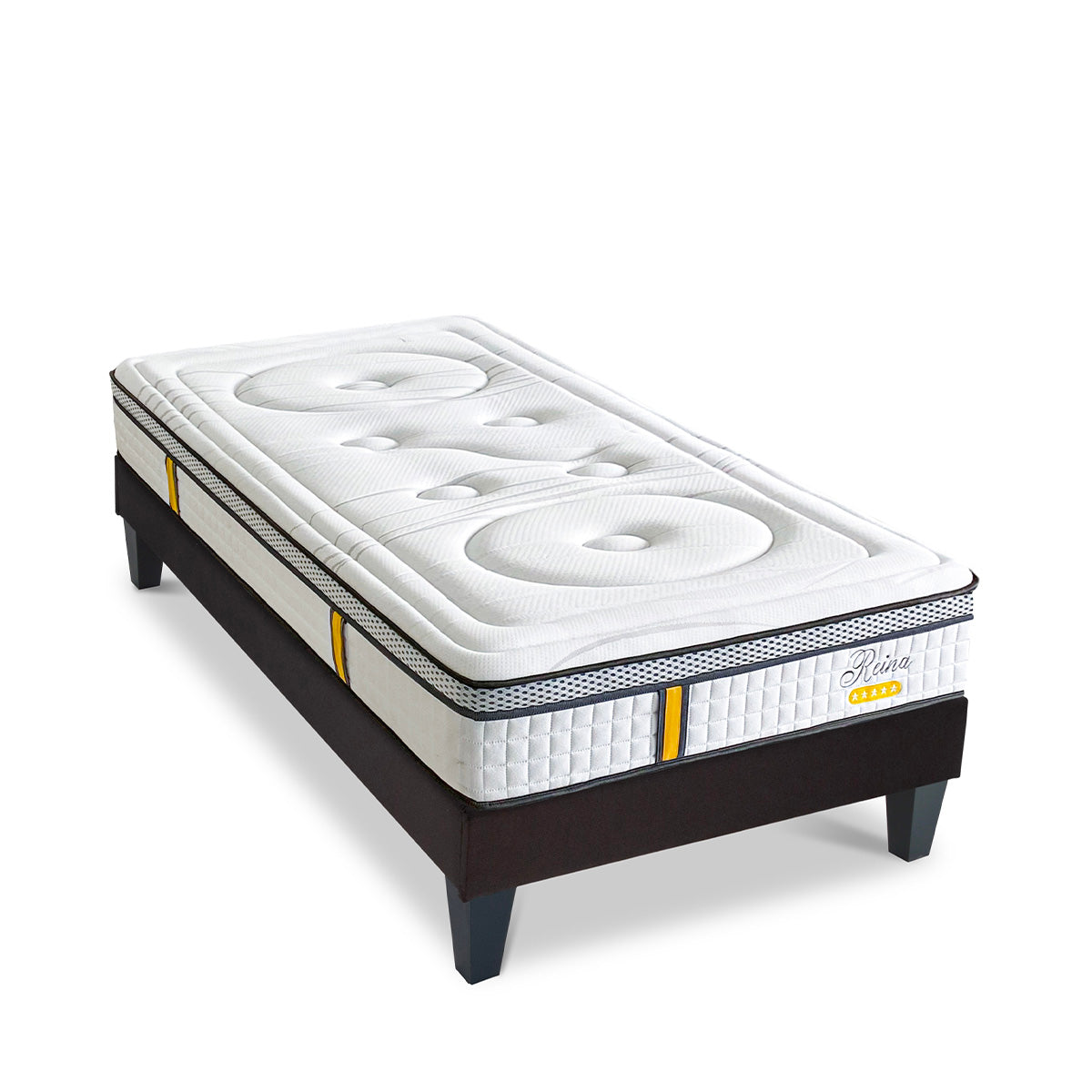 Ensemble Matelas Hybride REINA 2.0 avec sommier