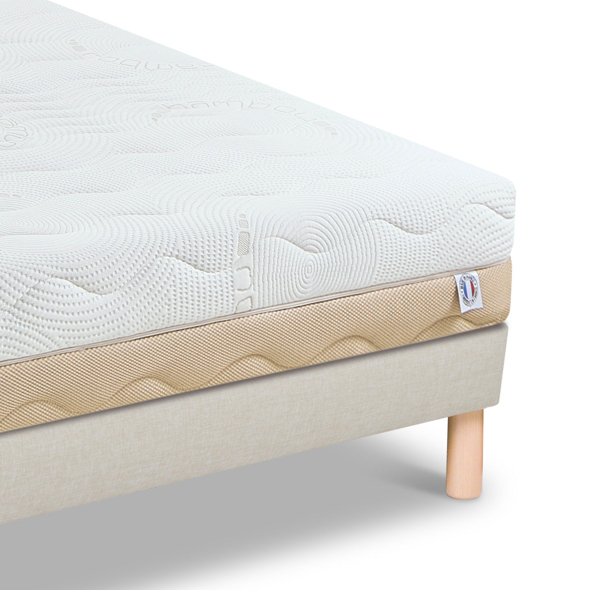 Ensemble Matelas Mémoire de forme 4 SAISONS avec sommier