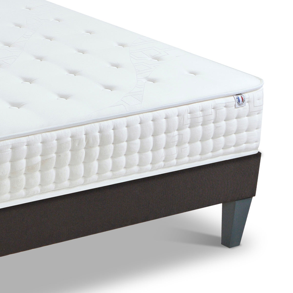 Prêt-à-dormir APOLLON avec Sommier, Couette, Oreillers et Protège-matelas
