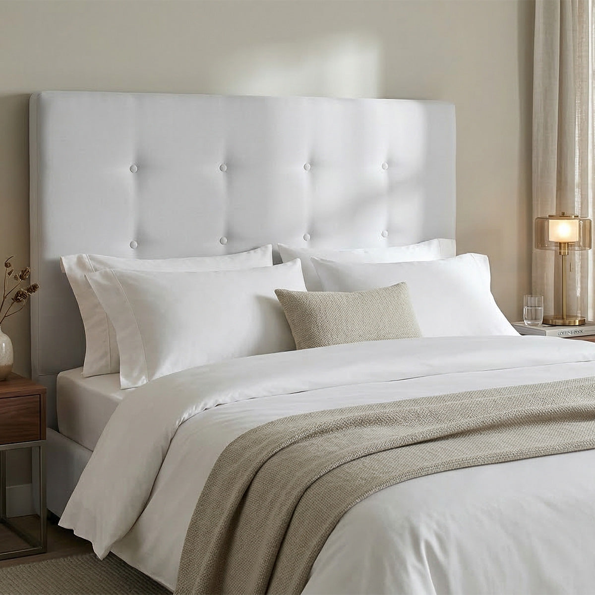 Tête de lit Capitonnée Tissu SISAL