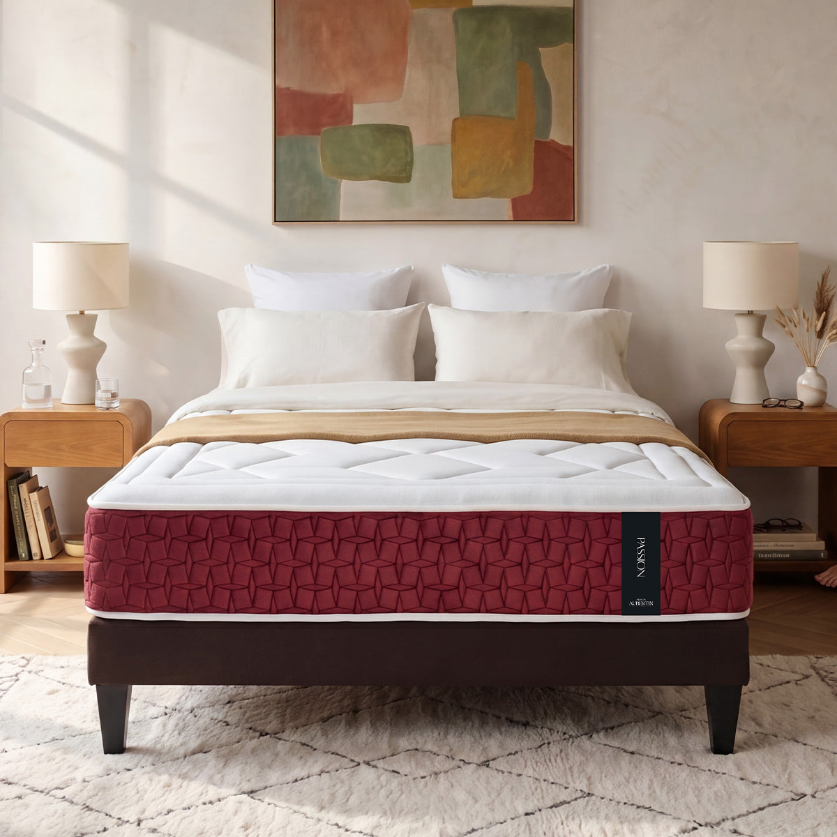 Ensemble Matelas PASSION et Sommier AURORE