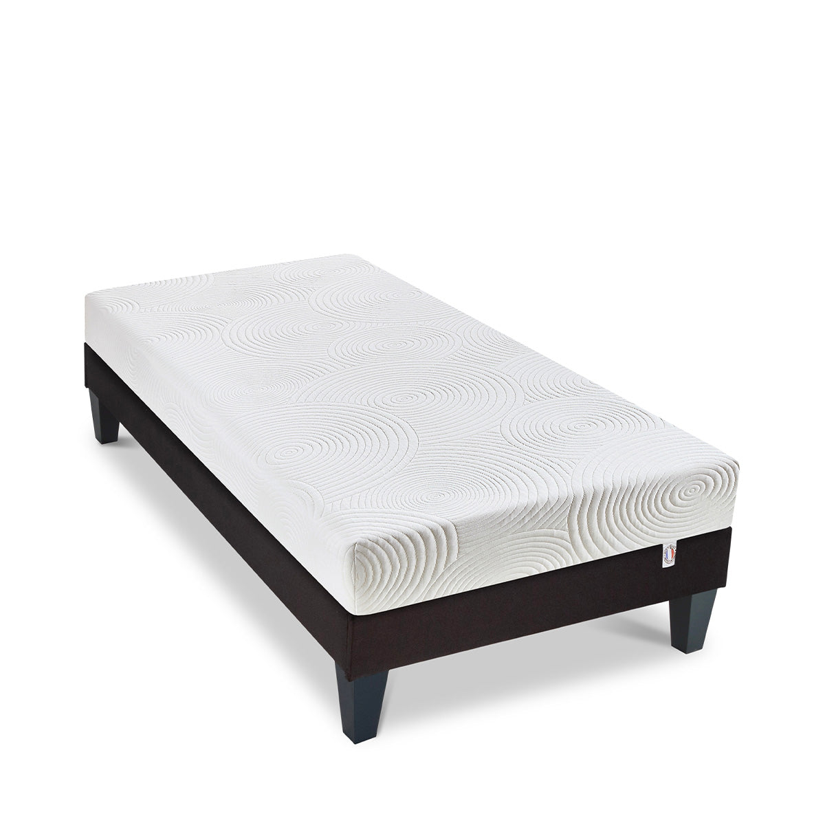 Ensemble Matelas Mousse VOSGES avec sommier