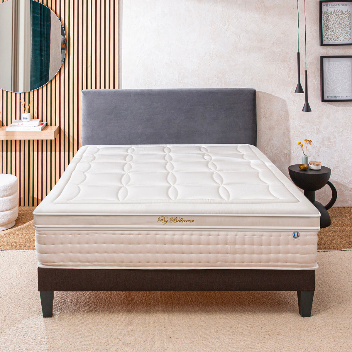 Ensemble Matelas Mémoire de forme EMPEREUR avec sommier