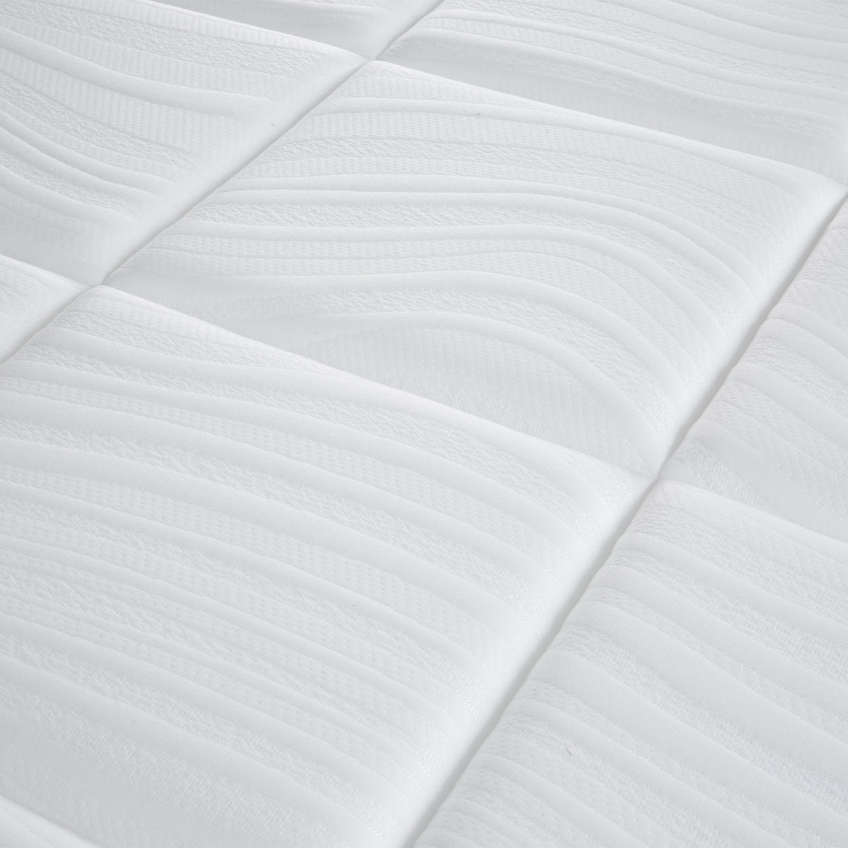 Ensemble Fontainebleau - Matelas ressorts ensachés + mémoire de forme + Sommier - 25 cm d'épaisseur