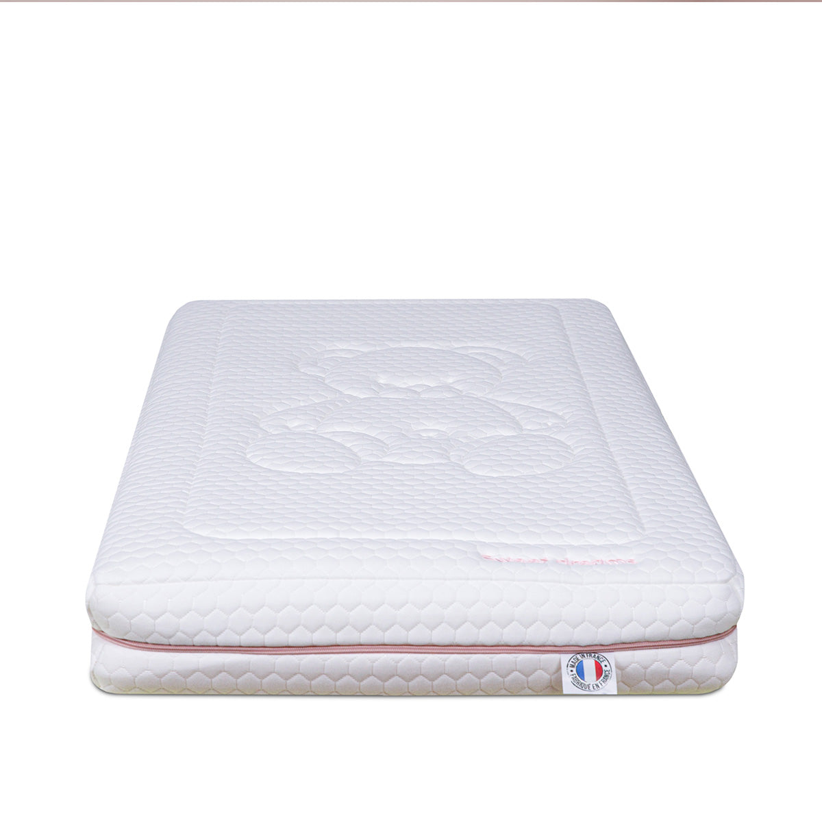 Matelas Mousse 14 cm BABY ROSE
