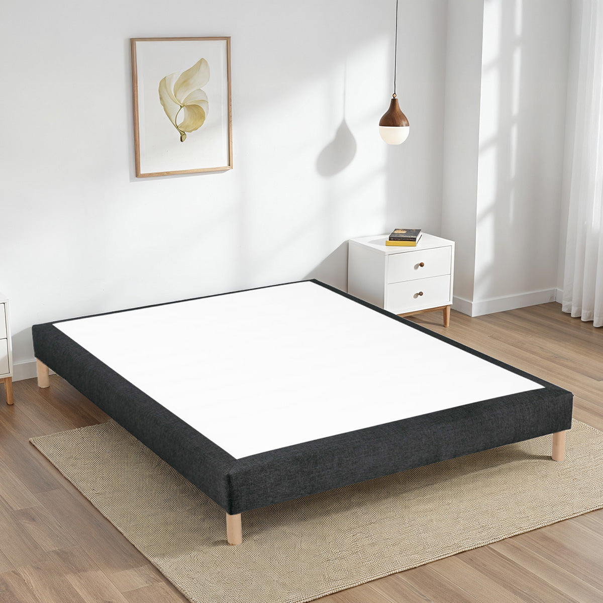 sommier-tapissier-tissu-sisal-noir