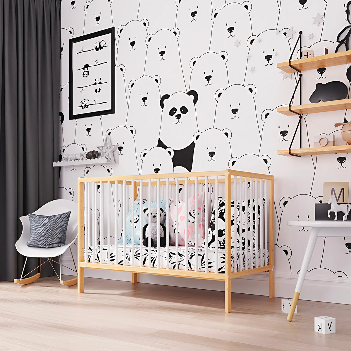 Lit bébé évolutif MATHIS