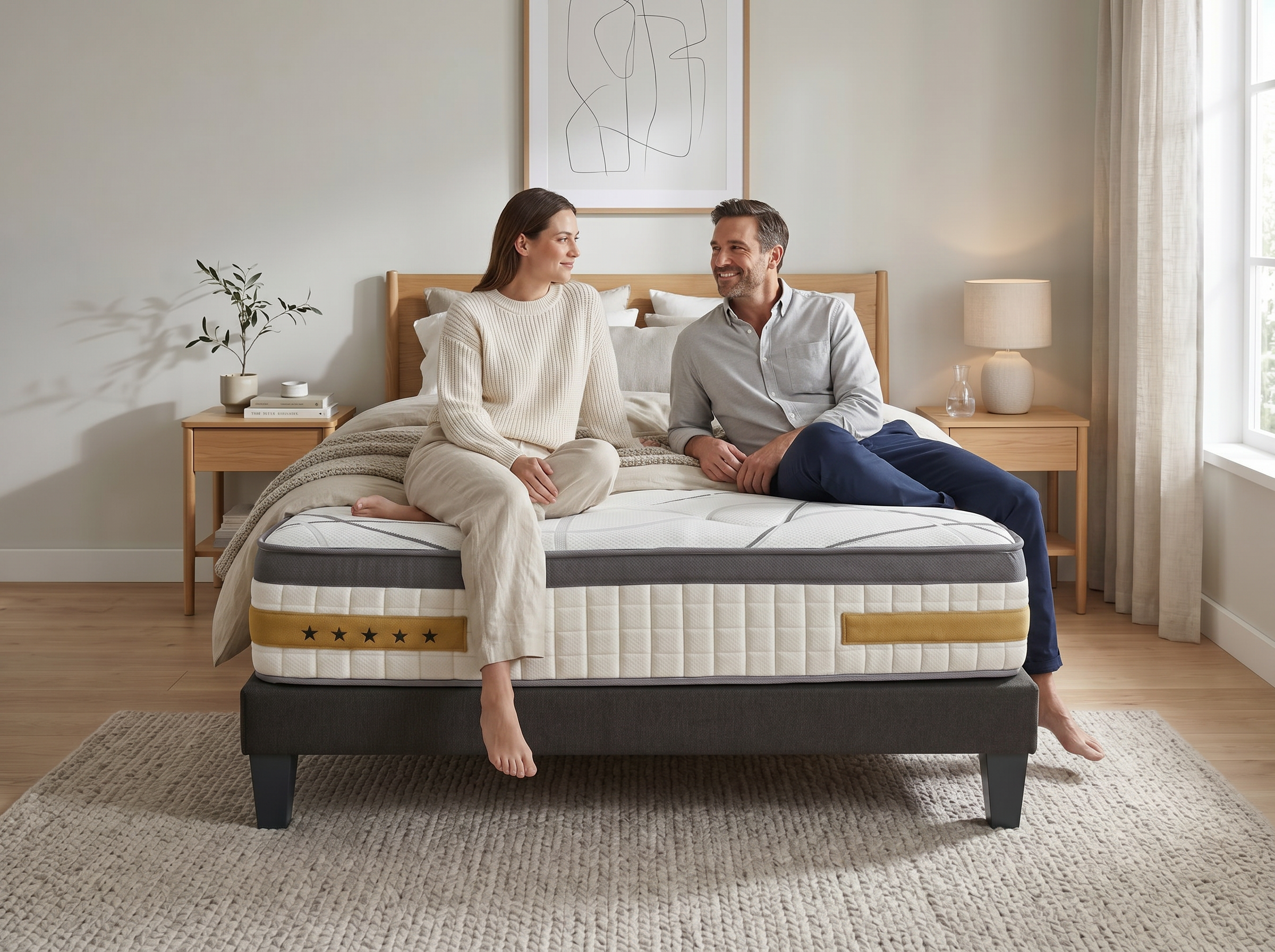 Matelas Mémoire de forme 24 cm COPENHAGUE