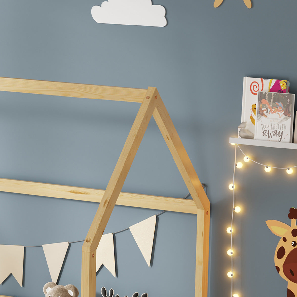Lit cabane TCHOUPI