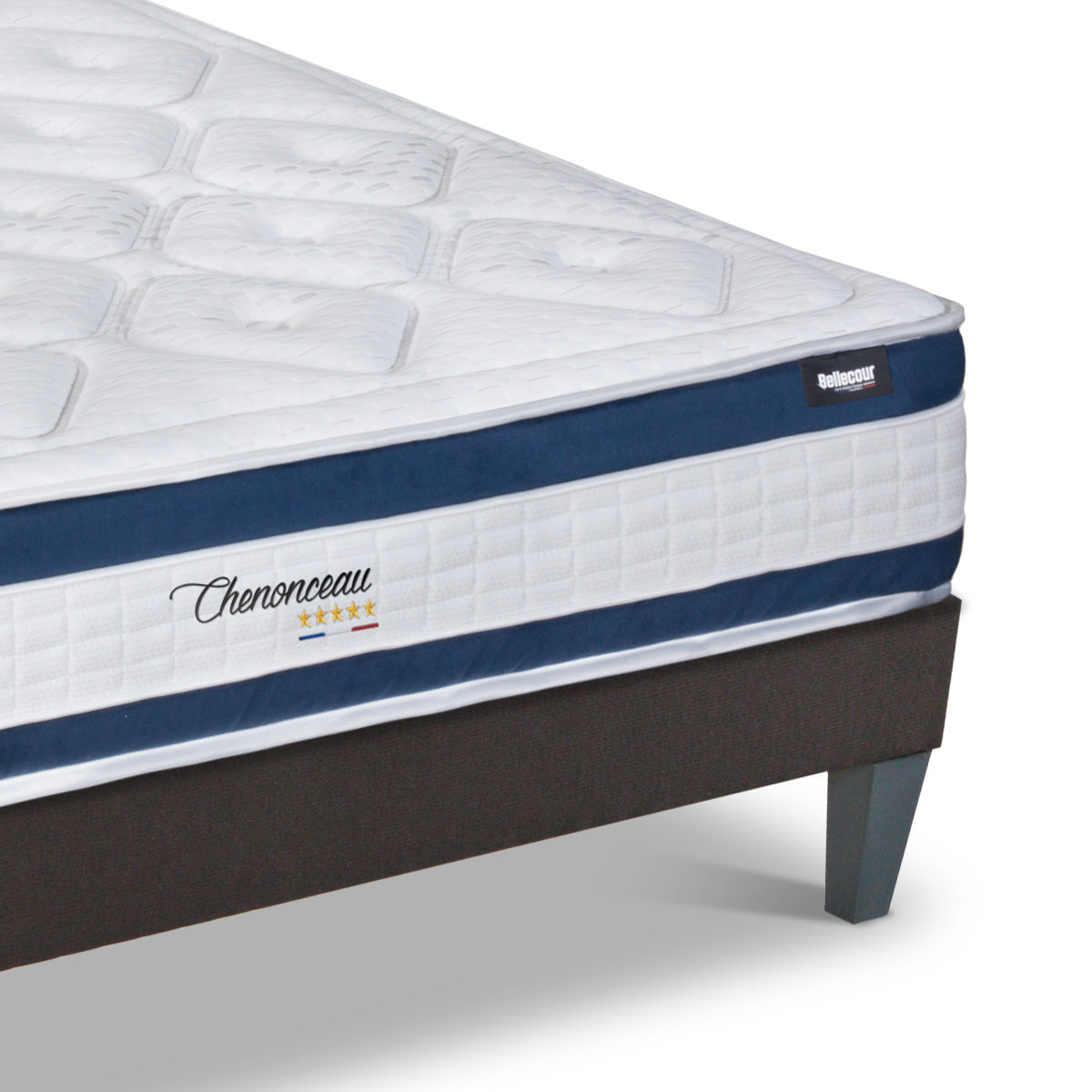 Ensemble Matelas Mémoire de forme CHENONCEAU avec sommier