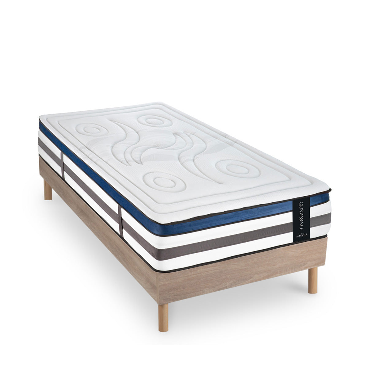 Ensemble Matelas QUINTESSENCE et Sommier SÉLÉNA