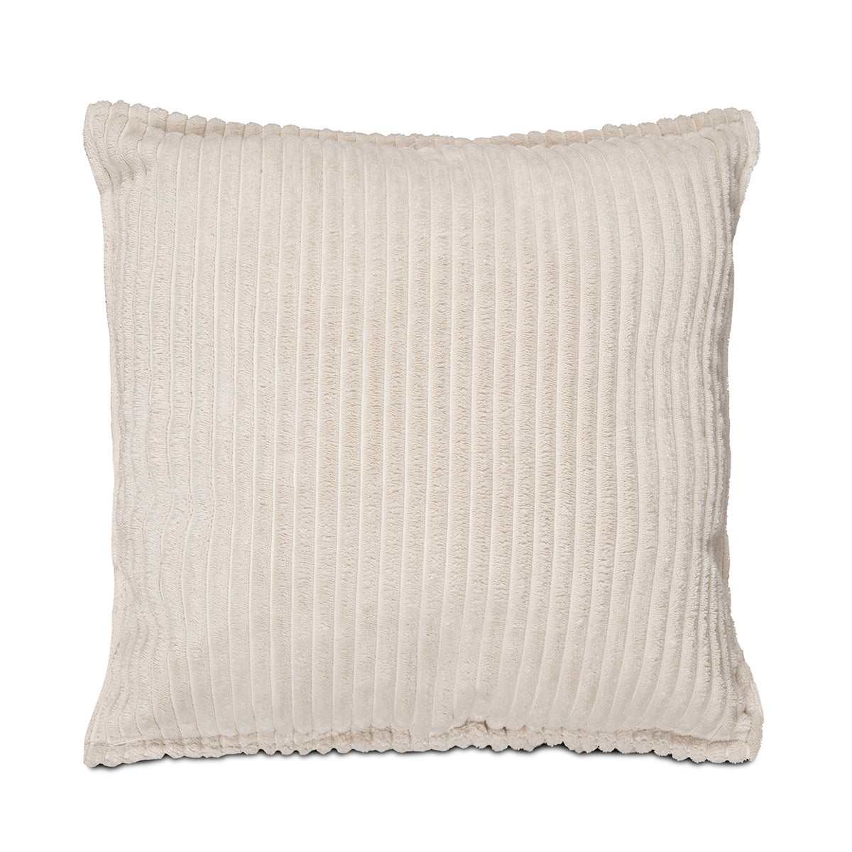 Lot de coussins velours côtelé MALO - Beige