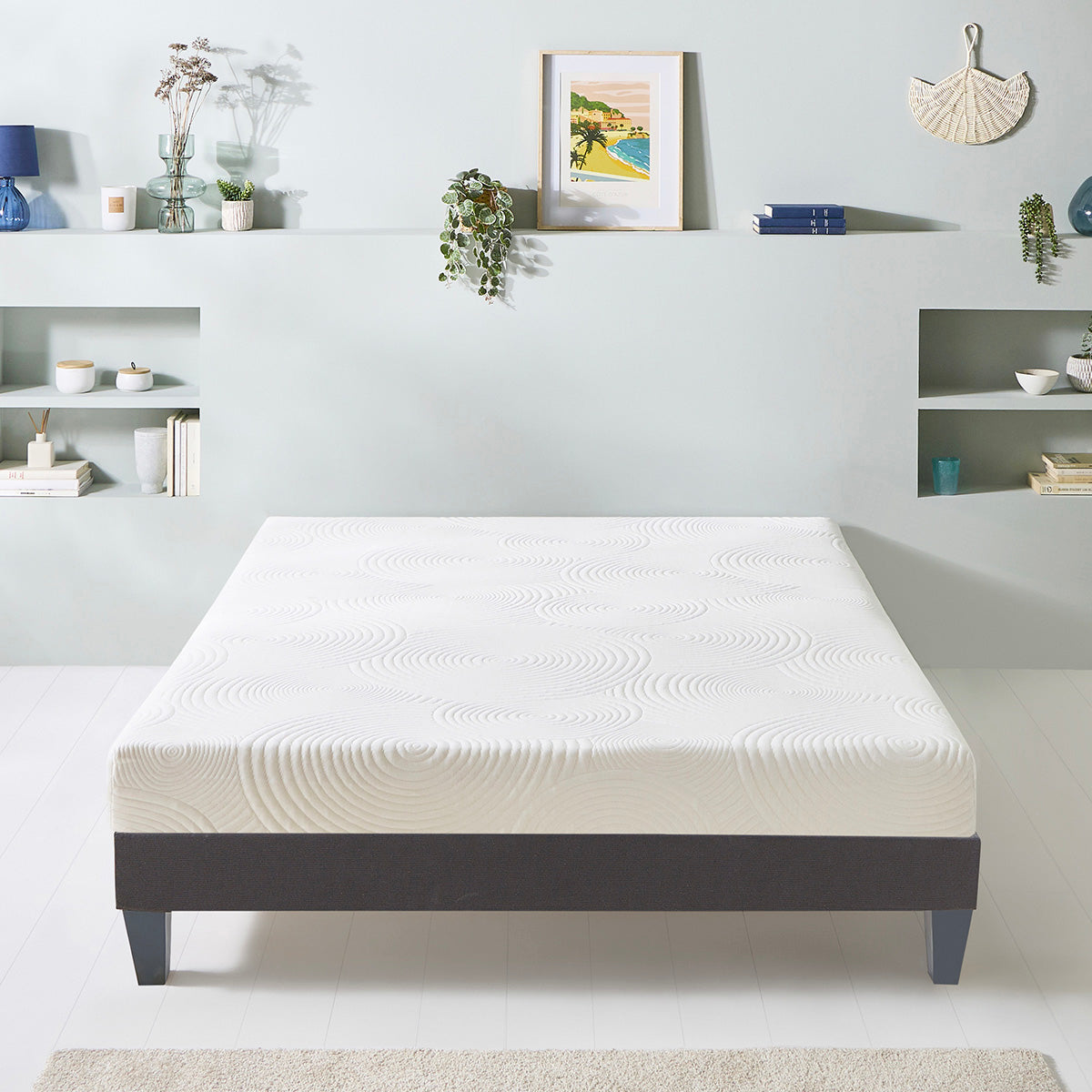 Ensemble Matelas Mousse VOSGES avec sommier