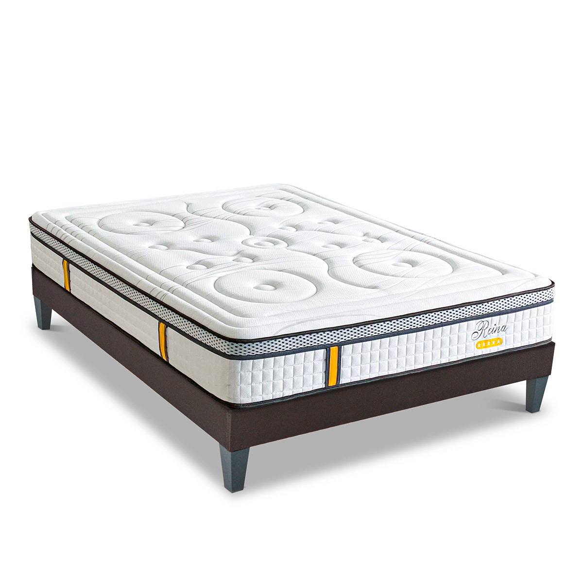 Ensemble Matelas Hybride REINA 2.0 avec sommier