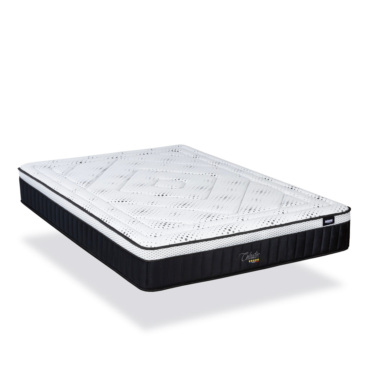 Prêt-à-dormir CÉLESTIN 2.0 avec Sommier, Couette, Oreillers et Protège-matelas