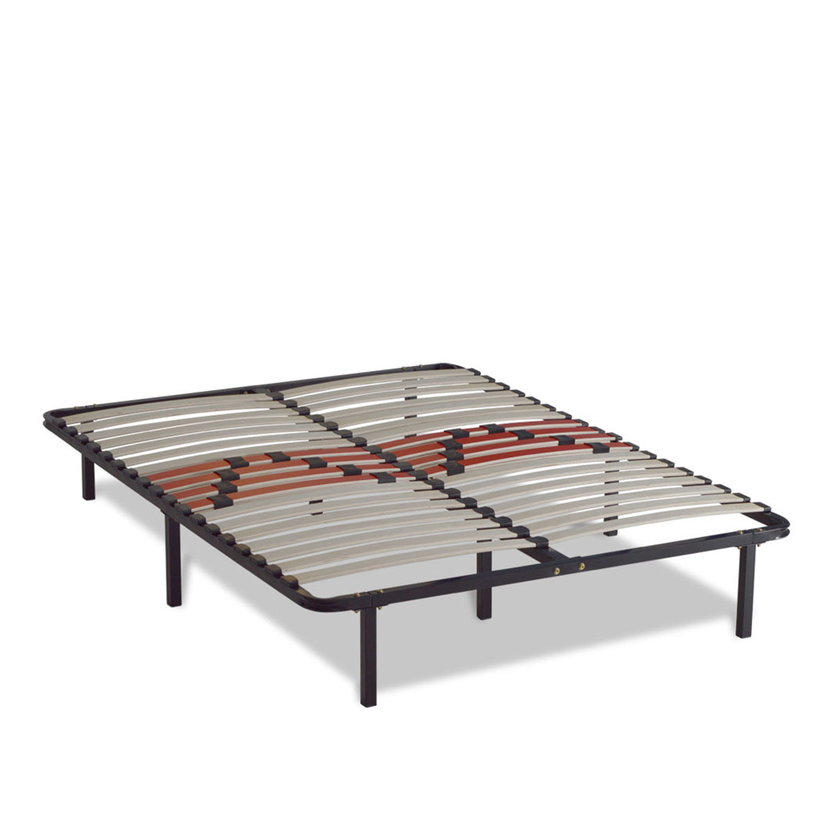 Sommier cadre à lattes - Métal - CÉLESTE