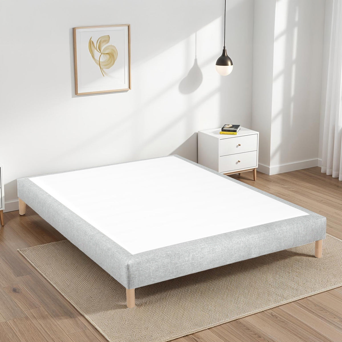 Sommier Tapissier Tissu SISAL