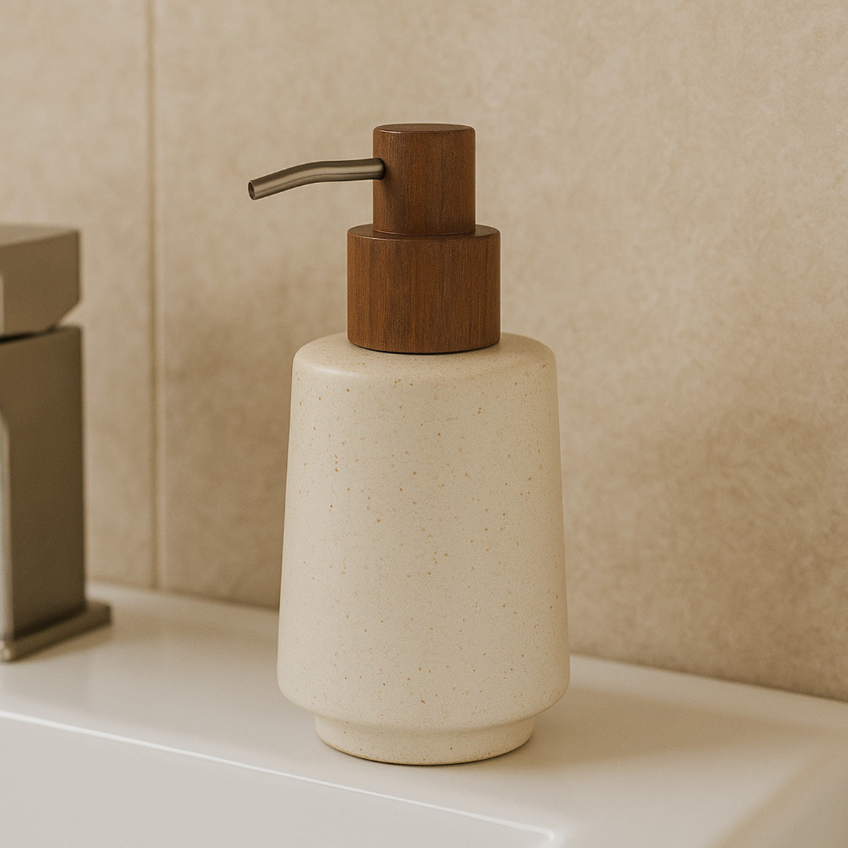 distributeur-de-savon-ceramique-beige-armonia