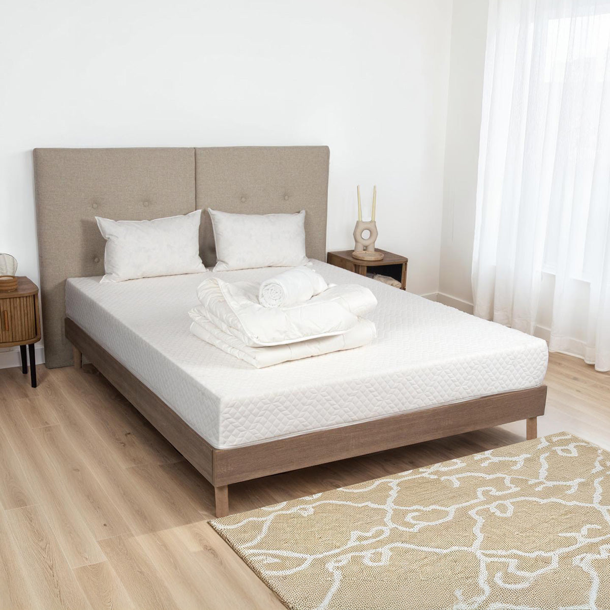 Pack Couette, Oreillers, Protège-matelas DOUX SOMMEIL