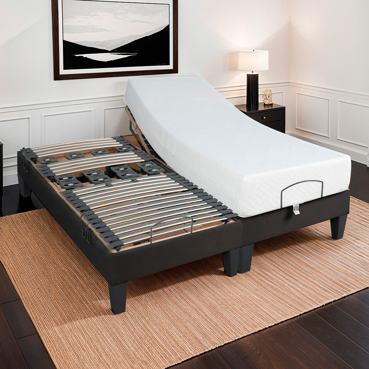 Sommier électrique à lattes et plots ROCHEREAU