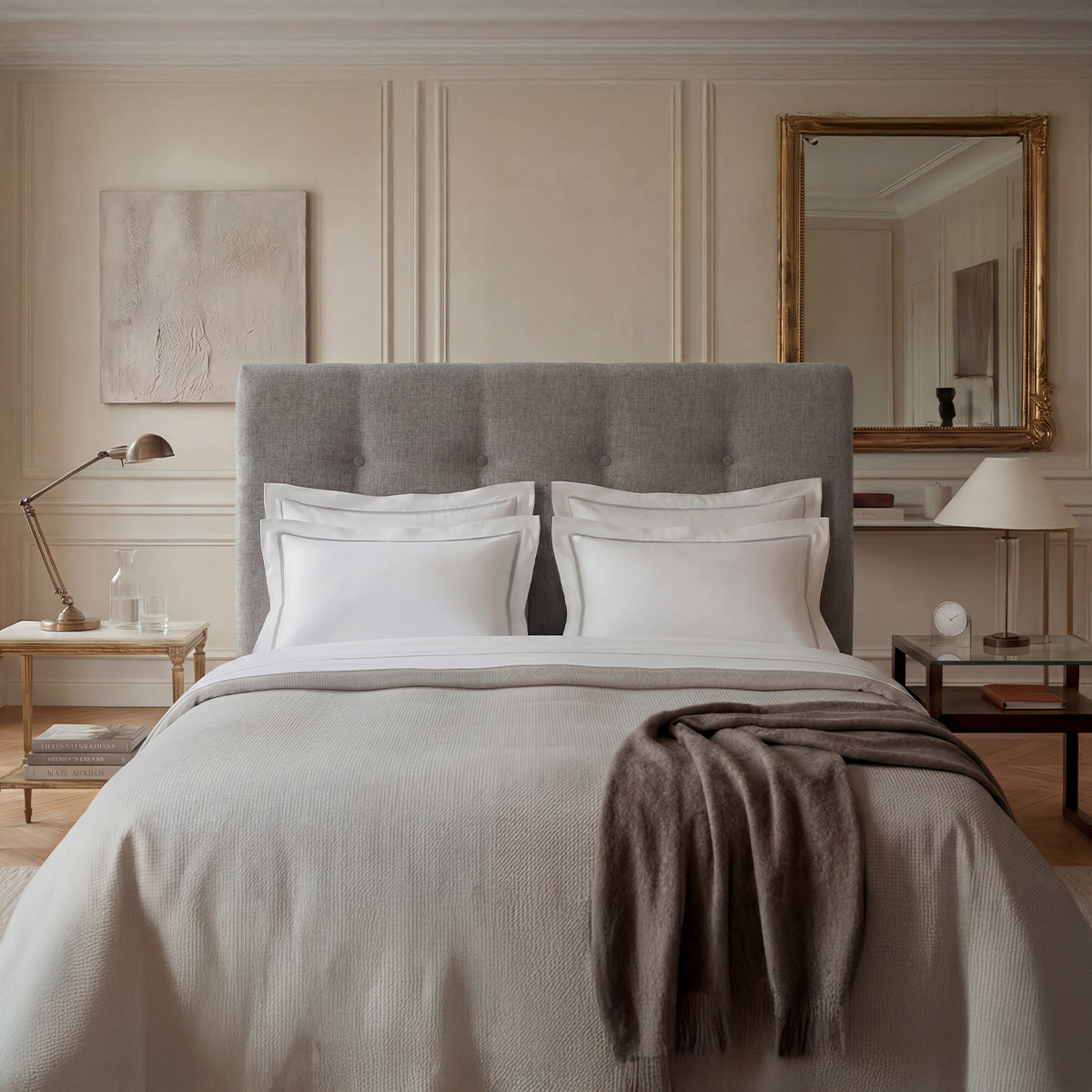 Tête de lit Capitonnée Tissu SISAL