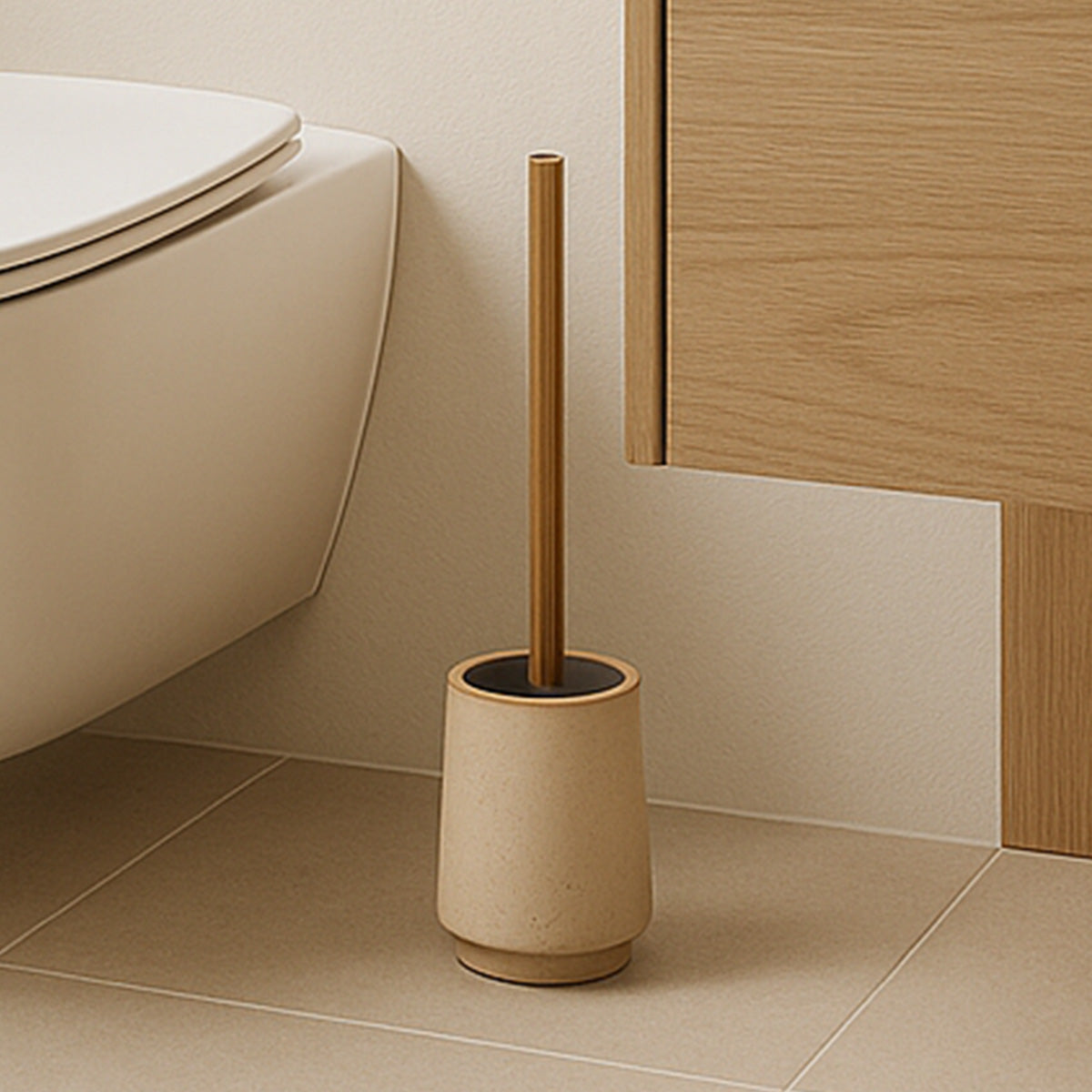 brosse-wc-ceramique-beige-armonia