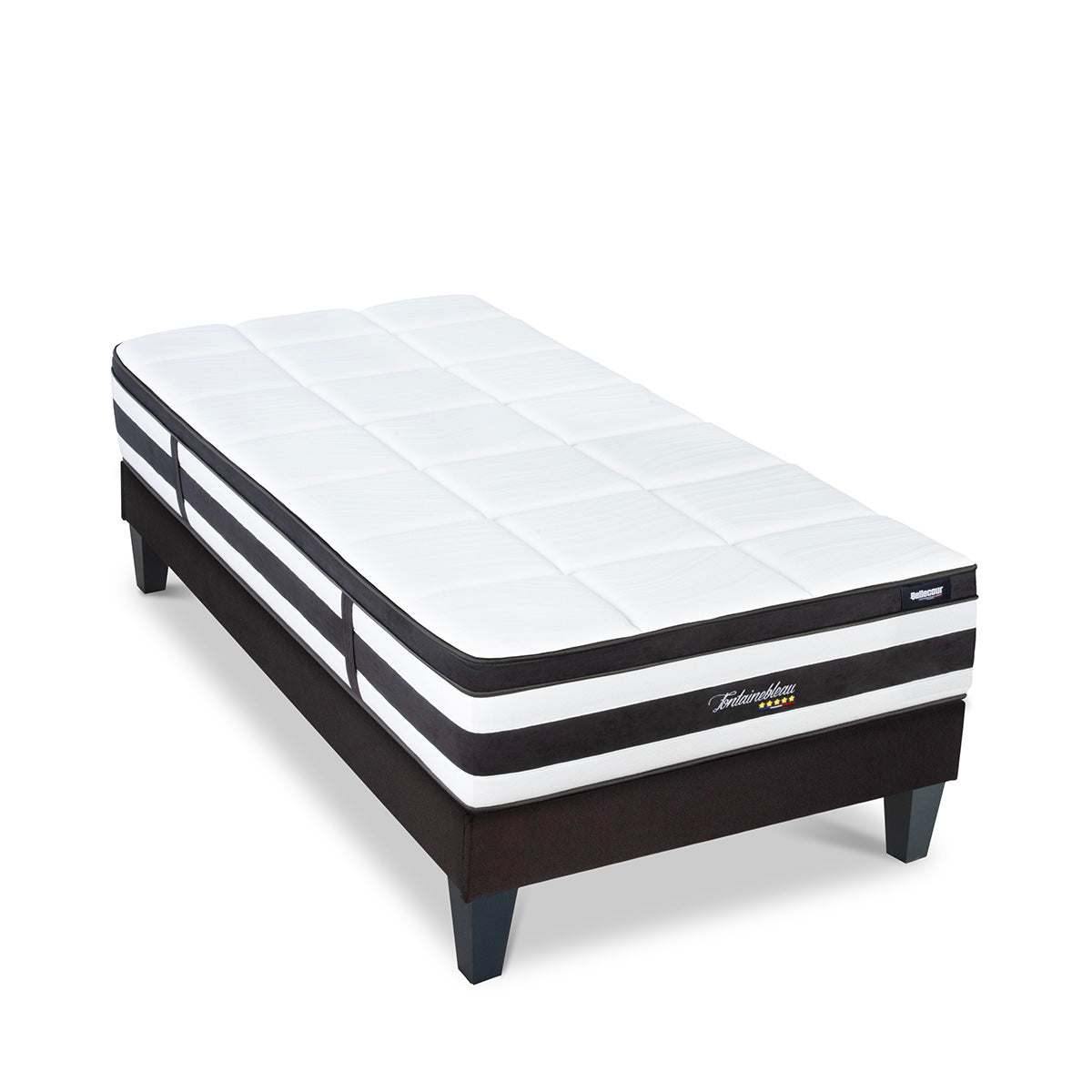 Ensemble Matelas Ressorts Ensachés FONTAINEBLEAU