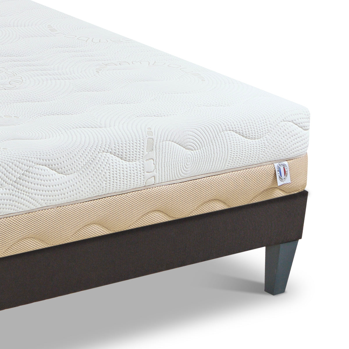 Ensemble Matelas Mousse LÉMAN avec sommier