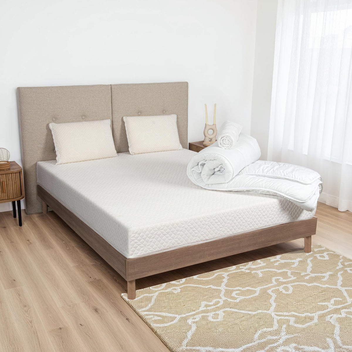 Pack Couette, Oreillers, Protège-matelas RÊVERIE