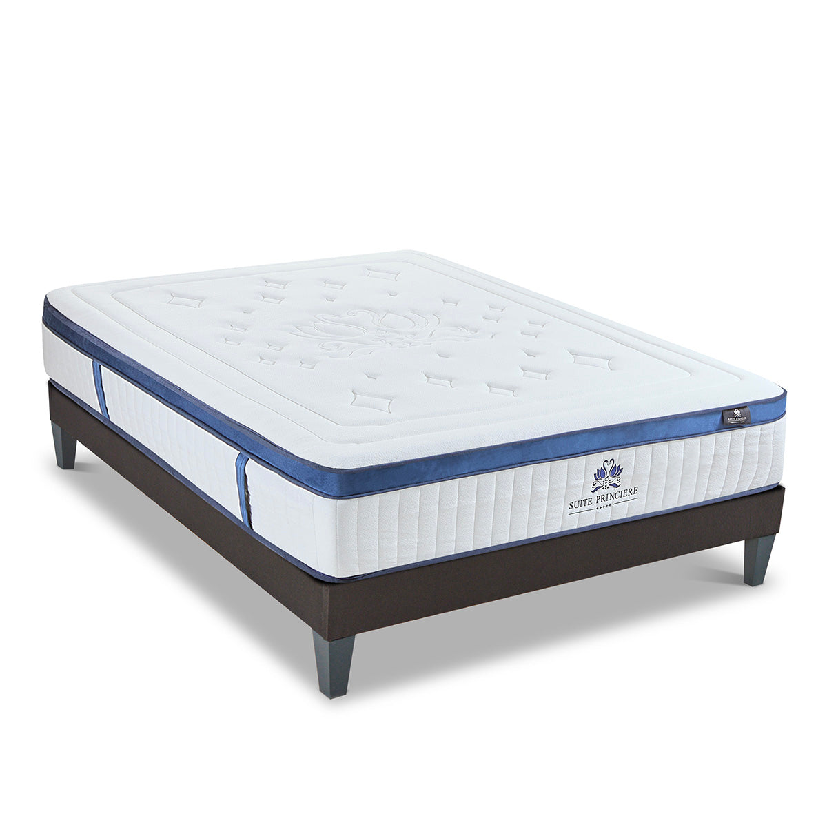 Ensemble Matelas Hybride SUITE PRINCIÈRE avec sommier