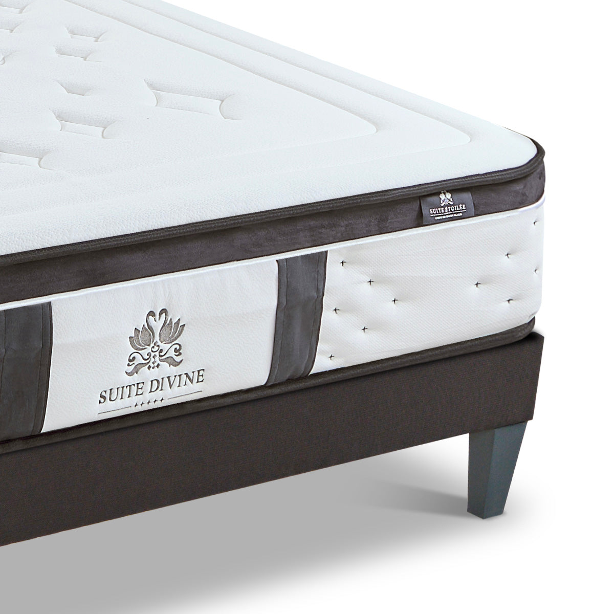 Ensemble Matelas Mémoire de forme SUITE DIVINE avec sommier