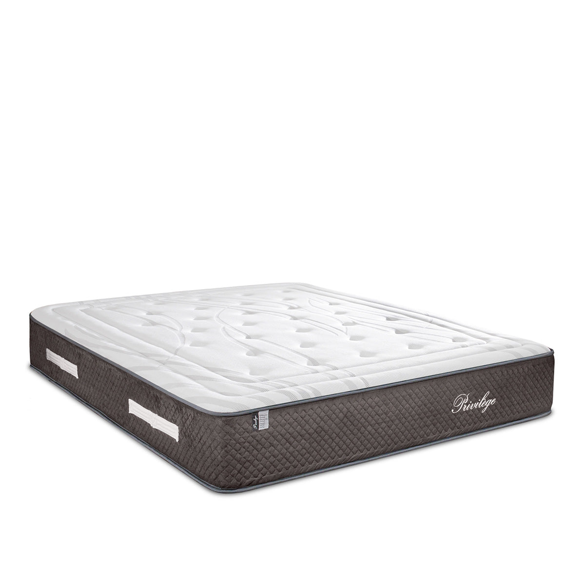 Pack prêt à dormir Privilège - Matelas + Sommier + Couette, oreillers, protège-matelas - 30 cm d'épaisseur