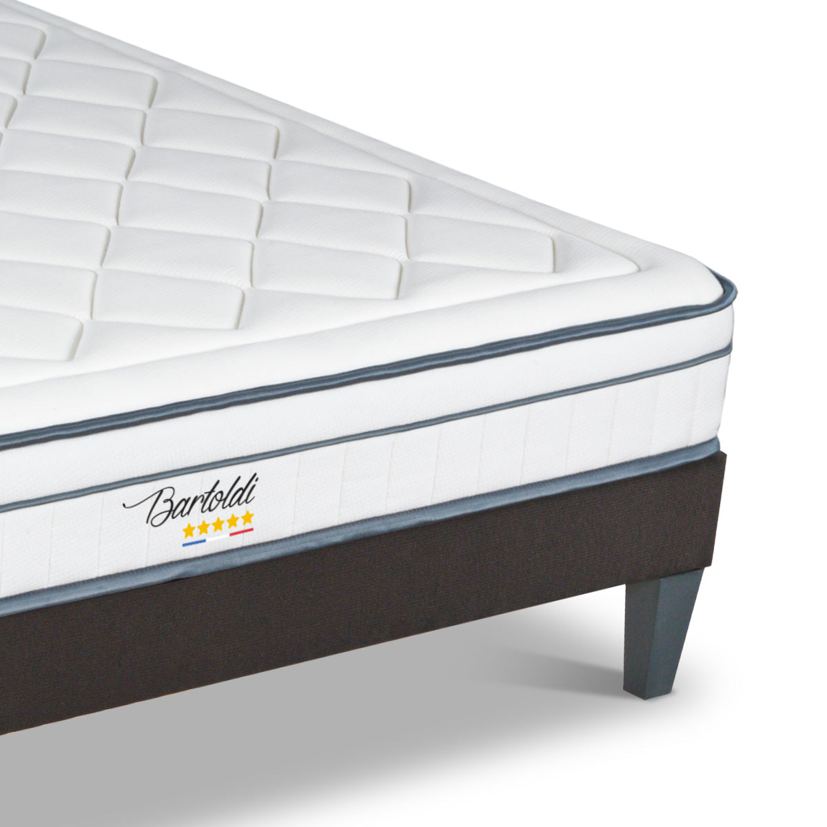 Ensemble Matelas Hybride BARTOLDI avec sommier