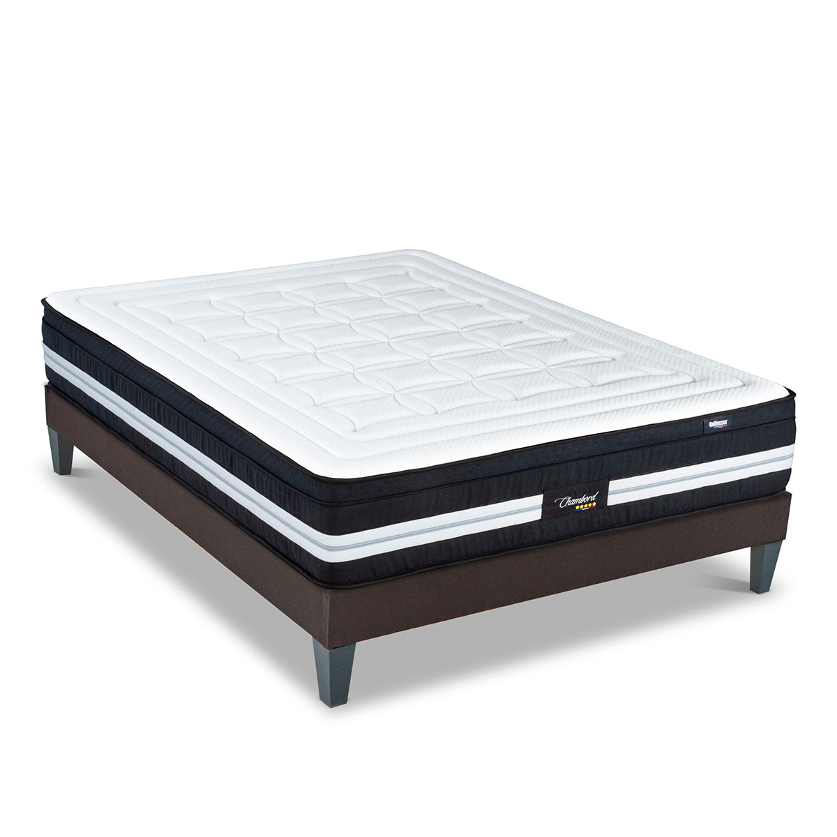 Ensemble Matelas Hybride CHAMBORD avec sommier