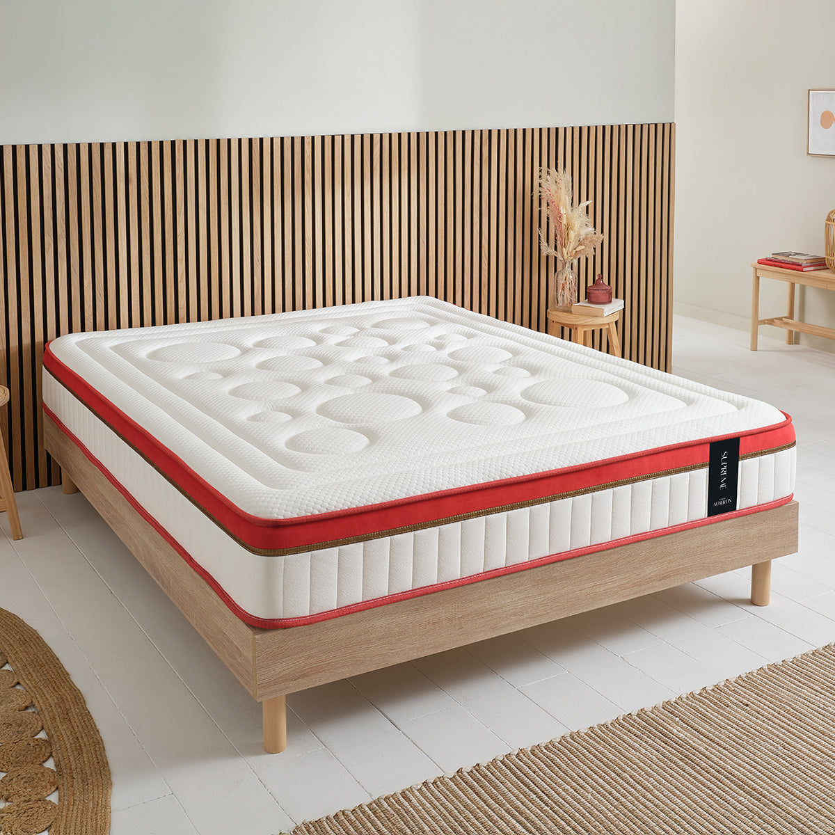 Ensemble Matelas SUPREME et Sommier SÉLÉNA
