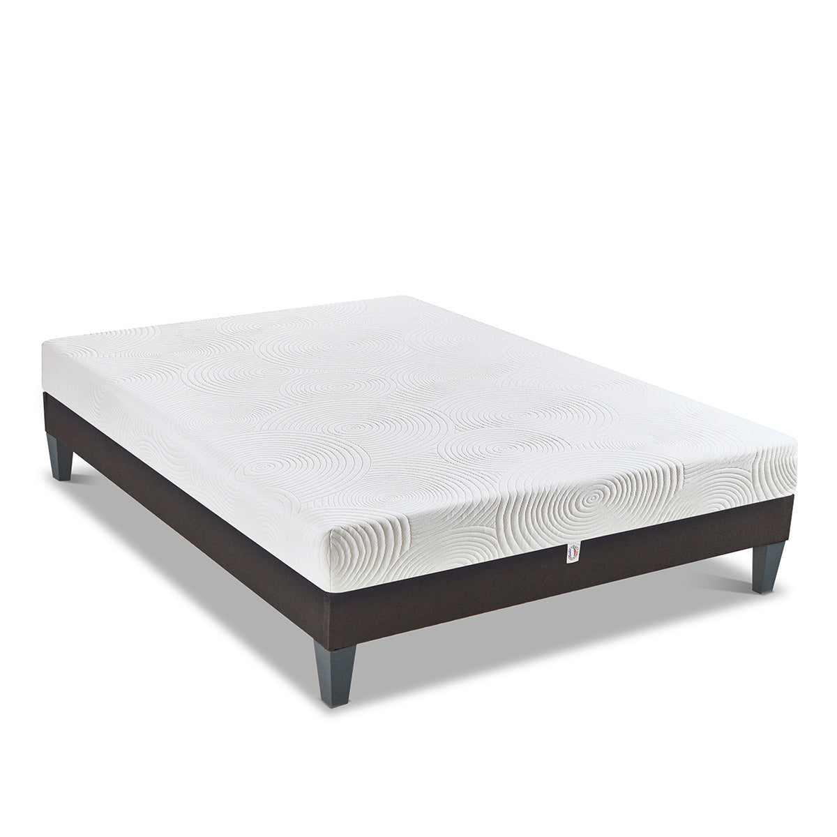 Ensemble Matelas Mousse VOSGES avec sommier