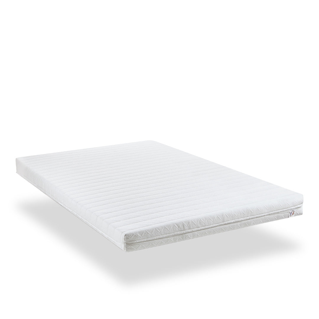 Matelas Egio - Mousse au toucher latex - Ferme - Fabriqué en France - 12 cm d'épaisseur