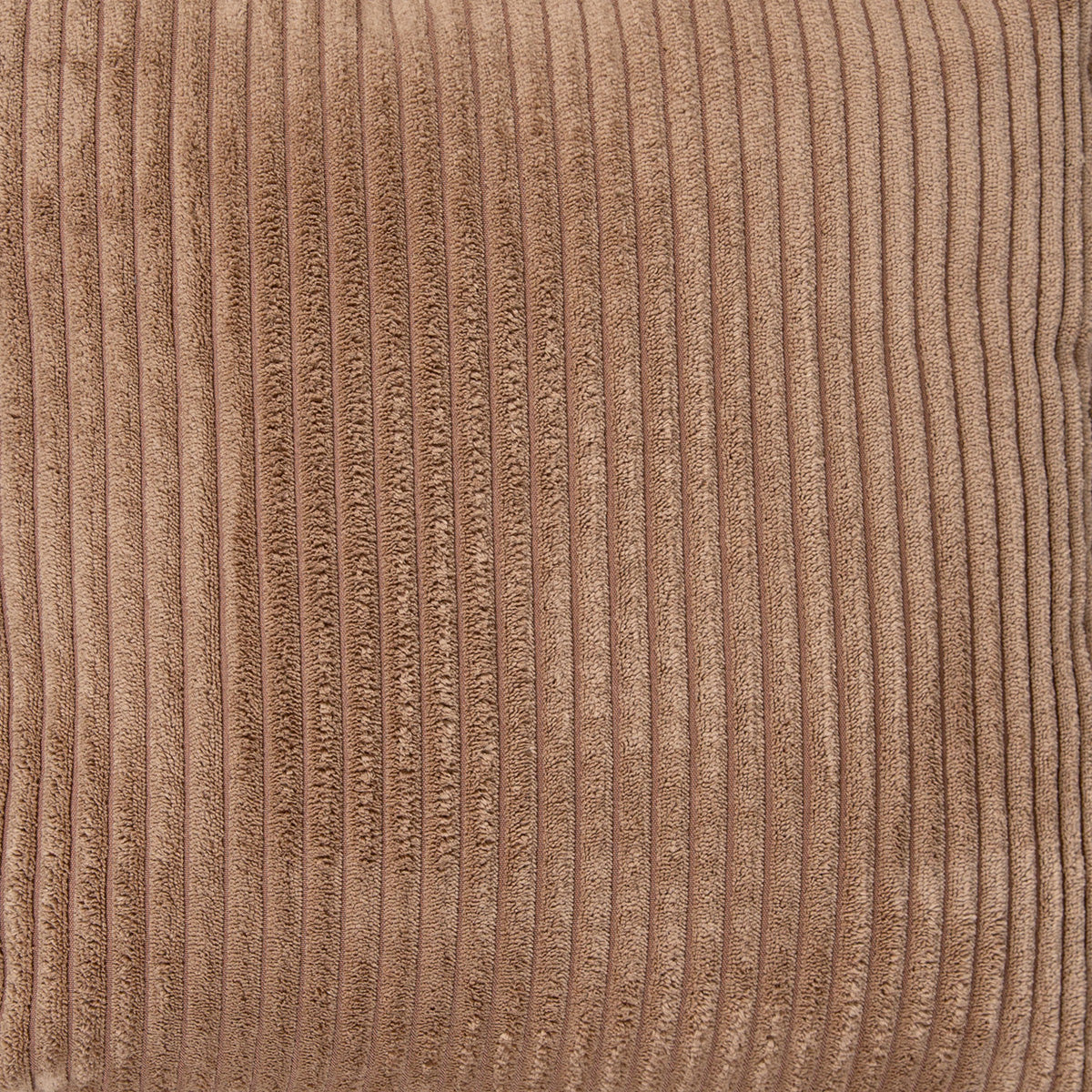 Lot de coussins velours côtelé MALO - Marron