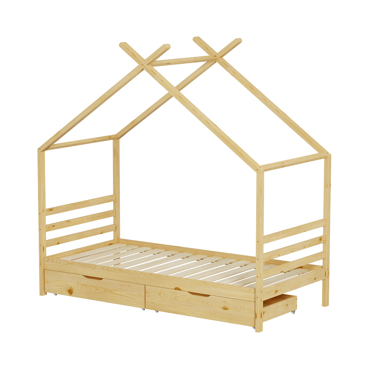 Lit cabane avec tiroir BAMBINO