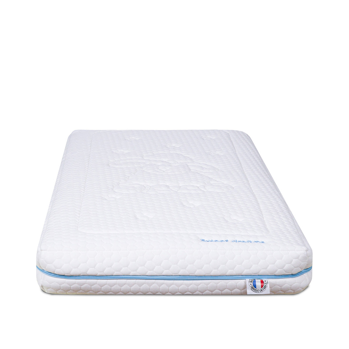 Matelas Mousse 14 cm BABY BLEU